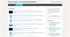 Desktop Screenshot of cruiseleaks.com
