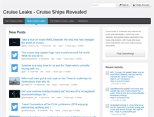Tablet Screenshot of cruiseleaks.com